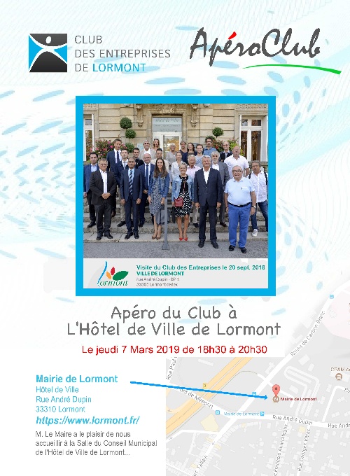 ApéroClub Mairie de Lormont 2019
